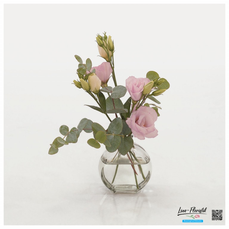 Tischdekoration mit Lisianthus